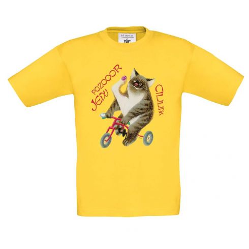 Tričko Kocour - žluté