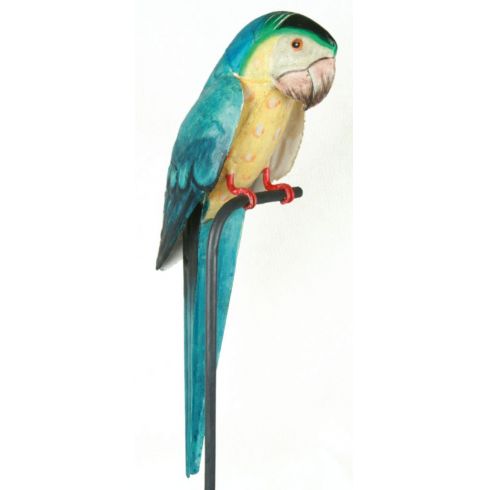 Kovový papoušek, modrý