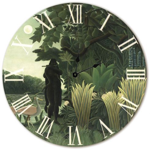 Dřevěné hodiny, Henri Rousseau, Zaklínačka hadů