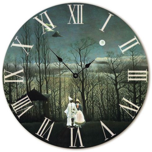 Dřevěné hodiny, Henri Rousseau, Karnevalový večer
