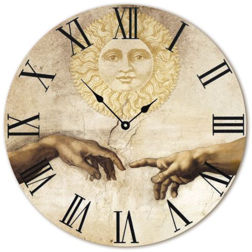 Dřevěné hodiny, Michelangelo Buonarroti, Dotek 2