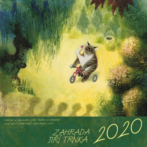 Kalendář 2020 nástěnný - Jiří Trnka, Zahrada