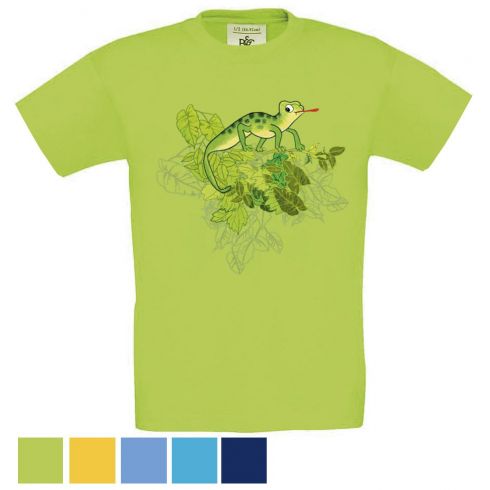 Tričko UNI Chameleon zelený