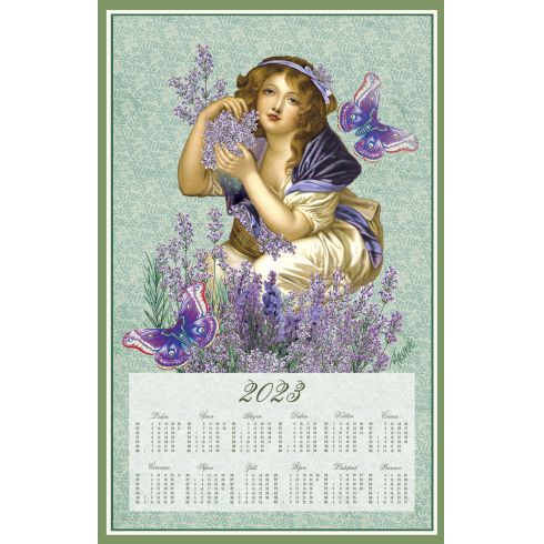 Textilní kalendář, Levandulová