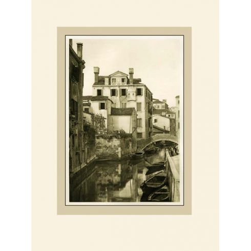 Reprodukce - Benátské zákoutí 5, retro fotografie