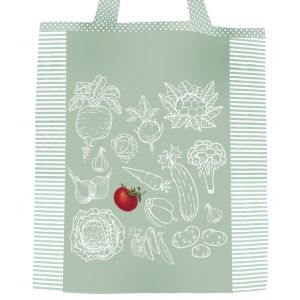 Plátěná nákupní taška, Zelenina v zeleném