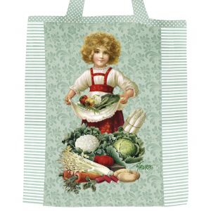 Plátěná nákupní taška, Zelenina je zdravá