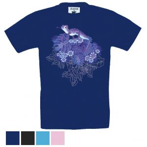 Tričko dětské KR Chameleon fialový