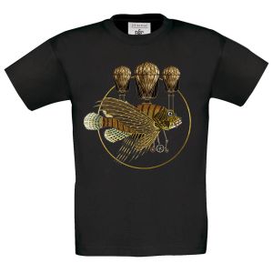 Tričko UNI Létající ryba, Steampunk