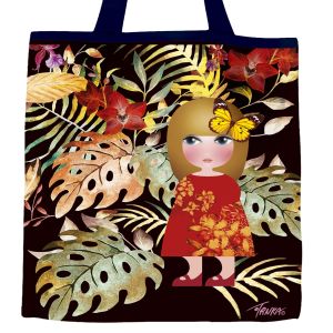 Plátěná nákupní taška, Podzimní Malvína