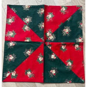 Povlak na polštář, vánoční, patchwork DOPRODEJ