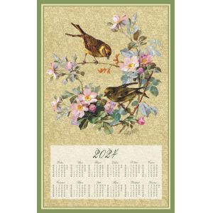 Textilní kalendář 2024, Jarní píseň v béžovém