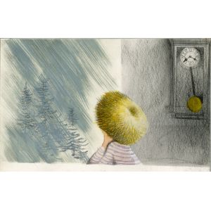 Chlapec s hodinami, Duhový svět, ilustrace Jiří Trnka